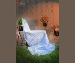 White Lining Dupatta