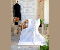 White Lining Dupatta