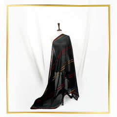 PURE LAWN MULTI LINES TARKASHI SHAWL
