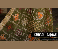 Organza Embroidery Shawl ❤