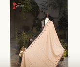 Skin Sequnce Mirror Wool Shawl