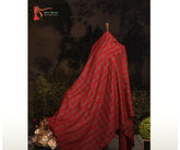 Mahroon Check Lining Shawl