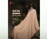 Skin Embroidery Borders Wool Shawl
