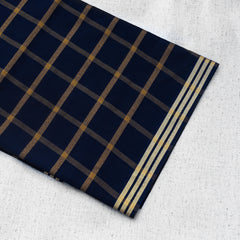 PURE LAWN CHECK LINES SHAWL