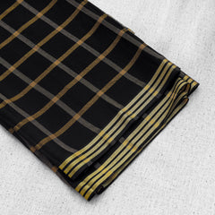 PURE LAWN CHECK LINES SHAWL