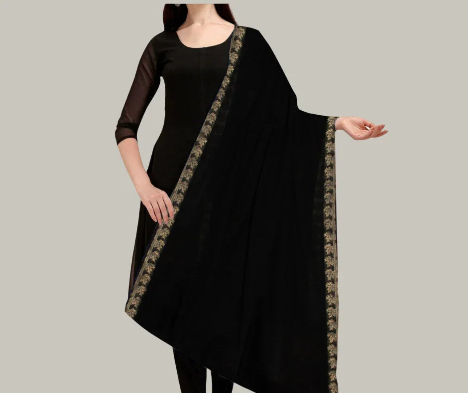 Lawn Dupatta with Hawa Lawn Borders