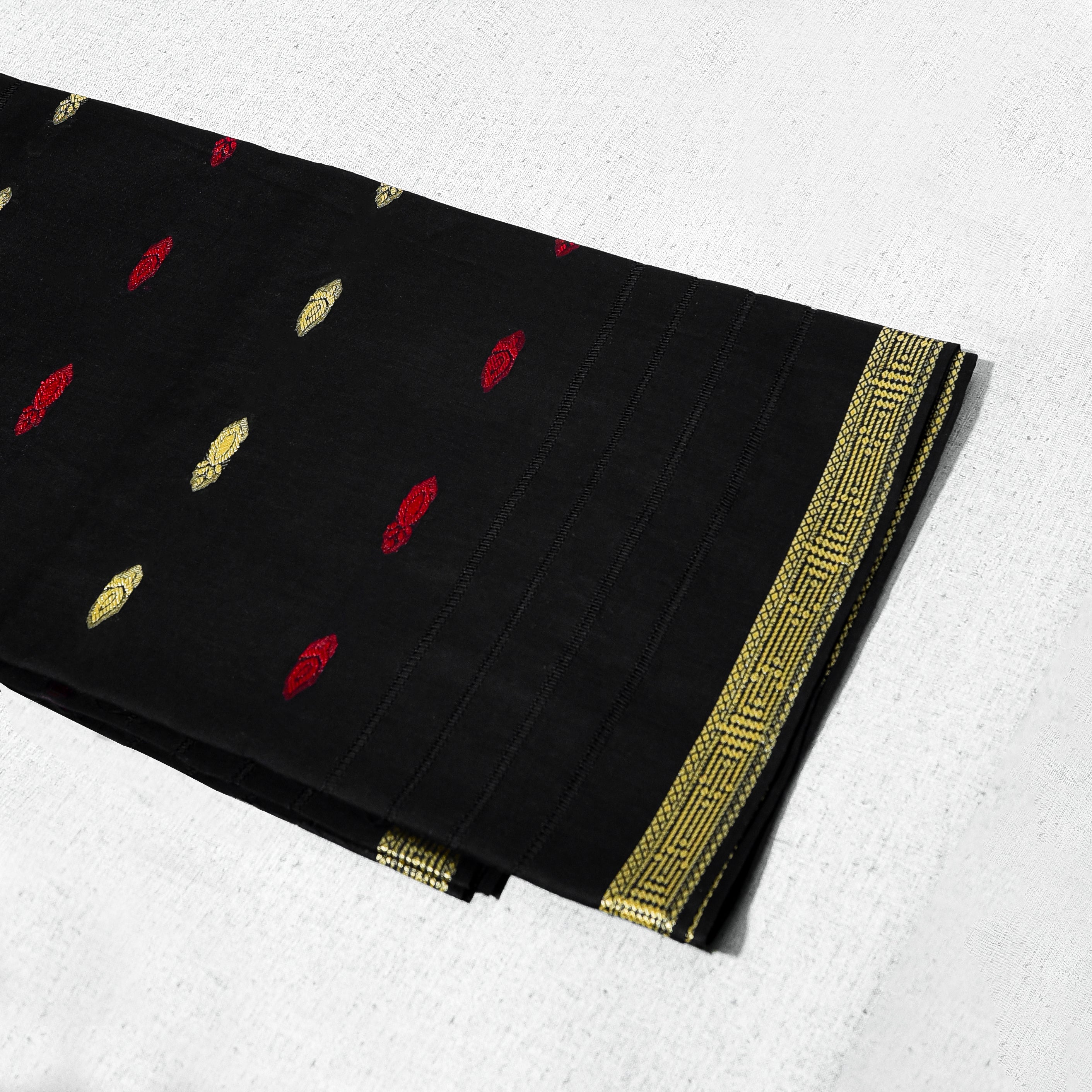 PURE LAWN DOUBLE TON HAWALAWN TARKASHI SHAWL BLACK 4