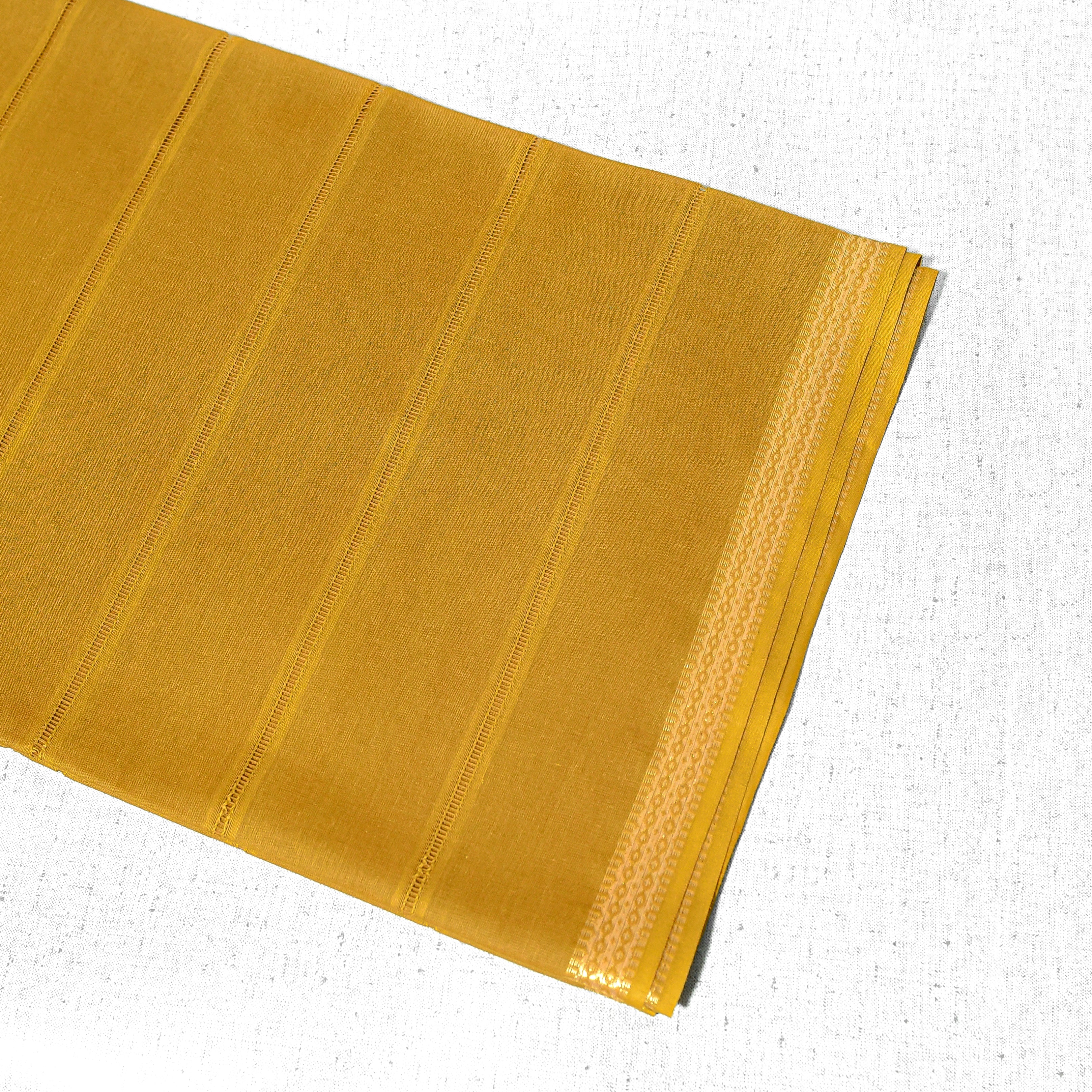 MUSTARD PURE LAWN SHAWL