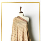 Barosha Border Tarkashi Wool Shawl
