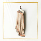 Double Border Tarkashi Wool Shawl