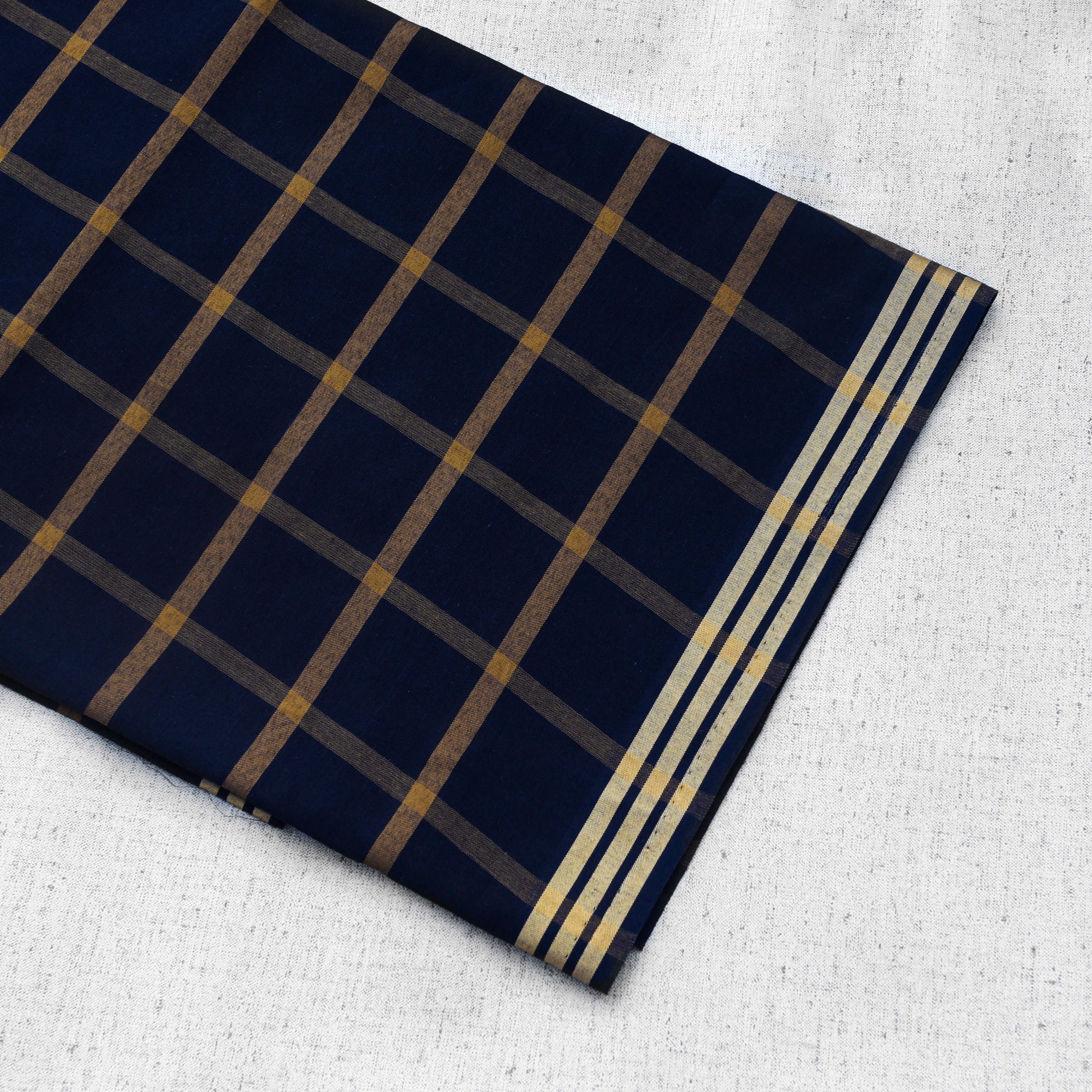 PURE LAWN CHECK LINES SHAWL