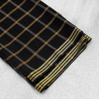 PURE LAWN CHECK LINES SHAWL